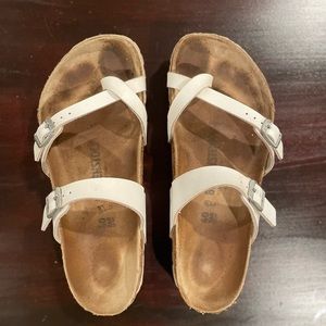 White Birkenstocks